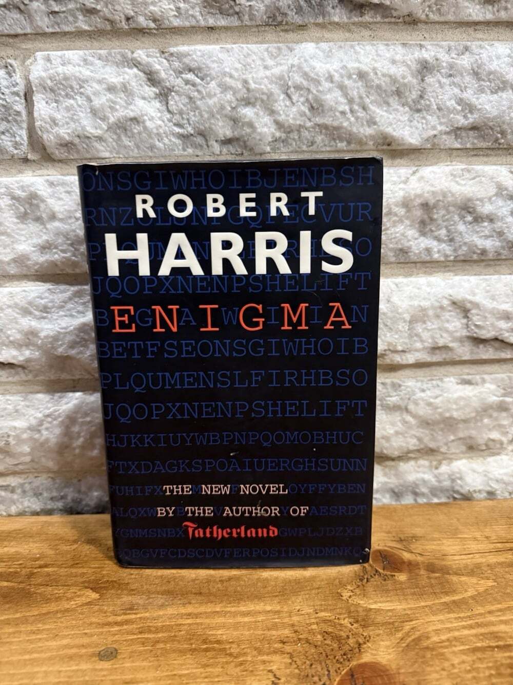 Enigma by Robert Harris 1995 First Edition Printing HB Hutchinson